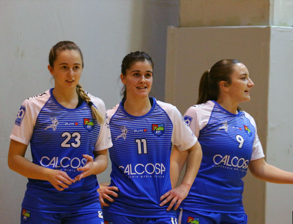 Equipo de balonmano patrocinado por Calcosa